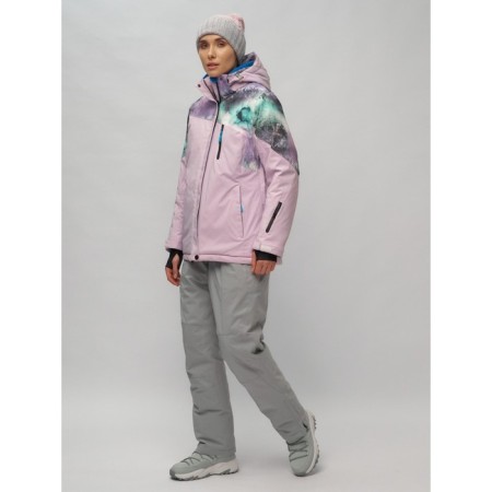 Ski suit, size 60, purple color-1