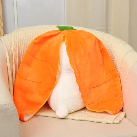 Skill of a soft toy "Bunny-carrot", 60 cm-4
