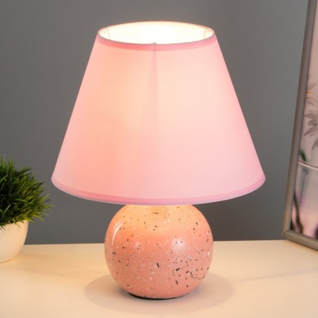 E14 40W Pink Lamp 23x23x29 cm Risalux-1