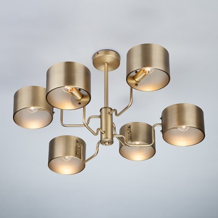 Pallada 6x60W E14, bronze 76x76x45 cm-1