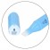 Lorex "Simple" art blender marker, bilateral, tip: brush (1.0 mm) and beveled (6.0 mm), alcohol