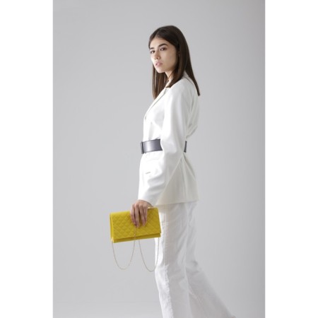 Bag-clate on magnet, yellow color-5