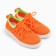 Baby sneakers, orange color, size 34