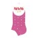 Women's socks Mini Trend, size 35-38, Fuxia color