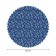 The tablecloth “Pattern on a blue background”, round, Saten, d = 150 cm