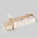 Folding box "with love", 18 x 5.5 x 5.5 cm.