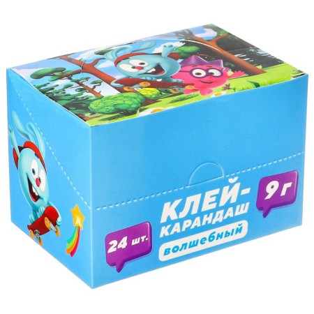 PVP 9 g adhesive-pencil, with an indicator, smeshariki-6