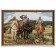 The tapestry "Three heroes" 76x52 cm (80x57cm)