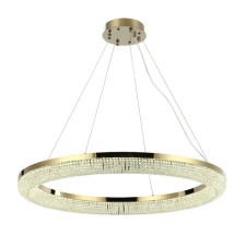 Crystal chandelier Gerhort G21126/1A BRS CL, 100x80x80 cm, bronze color