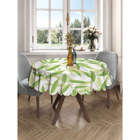 The tablecloth “Little gestures”, round, Saten, D = 150 cm-2