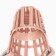 Plastic muzzle No. 1 with a collar of eco leather OM 11 cm DN 5 cm Osh 31-42 cm