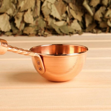 Copper bucket, 0.14l, with a handle-3