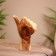 Souvenir "finger up" wood 12x6x25 cm