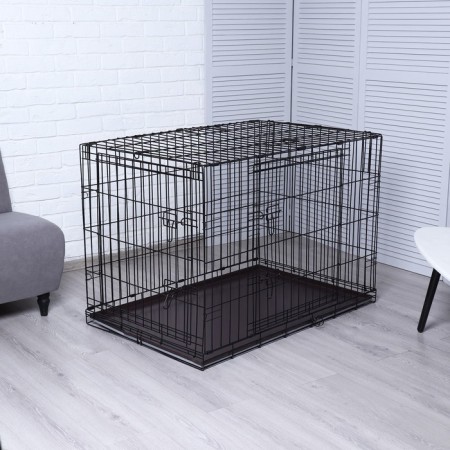 Dogs for dogs No. 5 with a pallet, folding, 111 x 74 x 80 cm