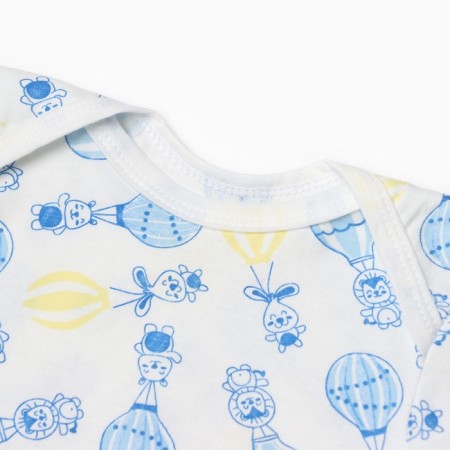 T -shirt children's, blue color, height 56 ​​cm-1