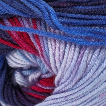 Yarn "Adore Dream" 100% acrylic anti-pilling 280m/100g (1075 cherries-t.-2