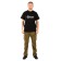T-shirt 7.62 LOGO, cotton, black, rr XS