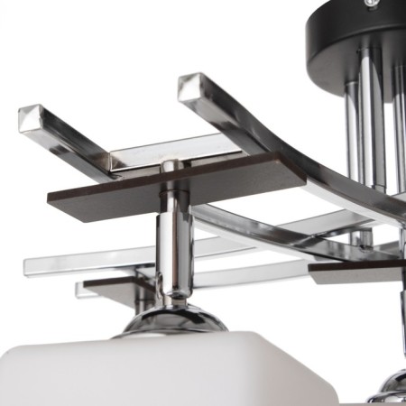Chandelier 6591180/5 E27 40W silver 60x60x24 cm Bayerlux-7
