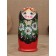 Nesting doll "chamomile with a butterfly" 5 puppet