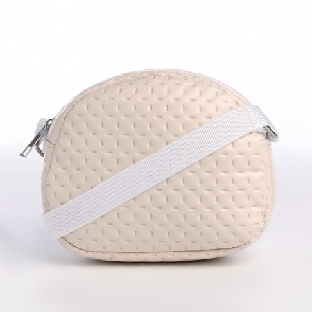 Bag's bag with lightning, beige color-1