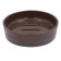 Disco soap dish, brown color
