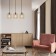 Suspended lamp 3x40W E27, size 61x18x176 cm