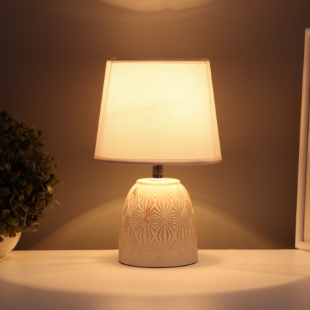 Table lamp "Kaleidoscope" 1x40W E14 white 20x20x34cm-1