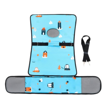 Bag - Animal Carriage "Traveler", Blue, Size L, 53 x 21 x 29 cm-11