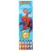 Colored pencils, 12 colors, trihedral, spider man