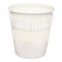 Paper basket 9 liters, Erichkrause Classic, mesh, plastic, white