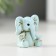 Polystone souvenir "Sitting Elephant" 2x3.2x3 cm