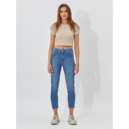 Women's jeans, blue color, size 40-42