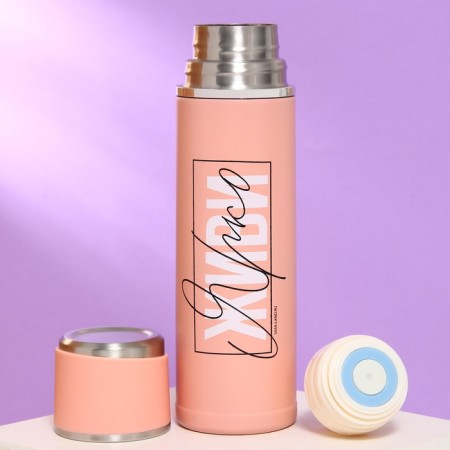Thermos "live bright", 500 ml, heat conservation time 8-10 hours-2