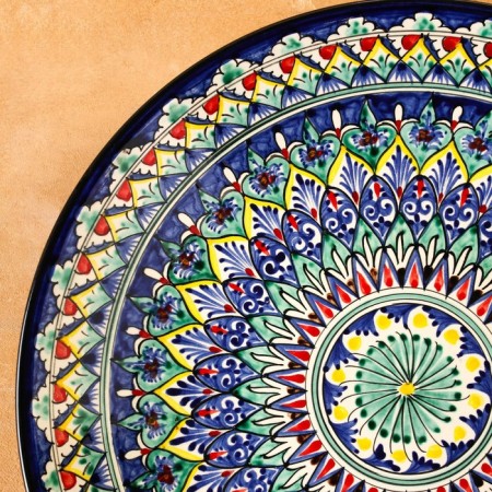 Lryagan Round Rishtan Ceramics, 41cm-10