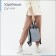 Bag for screed shoes, outer pocket, textura, gray color