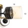 Sinna chandelier 3he27 40W black and gold 50x50x27 cm Bayerlux