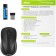 Acer OMR302 Black Optical Mouse (1200DPI) Wireless USB (3but)