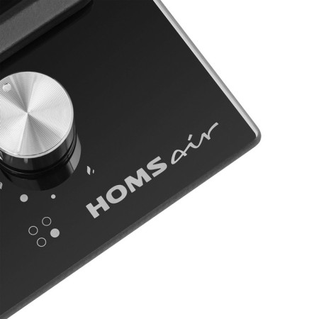 Honing panel Homsair HGG646BK, gas, 4 burners, black-4