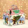 New Year. Gift box "Forest Foreths in the Red" casket of a small 18.5 x 12.5 x 19cm.