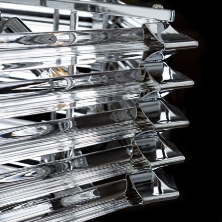 Suspended chandelier Arte Lamp Caravaggio A1059SP-9CC, E14, 9x40 W, 60x60x31 cm, chrome-5