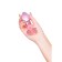 Anal sleeve Sexus Glass, Glass, Pink, 12.6 cm