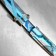 The souvenir is wooden "Tanto knife", in a scabbard, blue