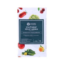 Microwing ultramag Helat zinc, for leaf and root feeding agricultural, 10 g