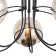 Grana chandelier, 5x40W E14, black color