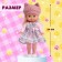 Classic doll "Lapushki. Nyasha "with a garland