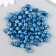 Beads for creativity plastic "Marble. Sapphire" d = 0.8 cm set 20 grams