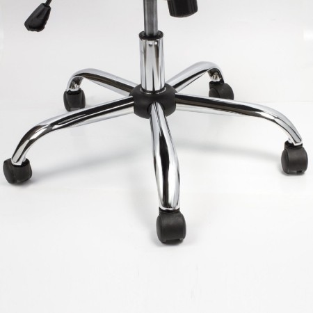 Office armchair Brabix "Flight ex-540", chrome, fabric, mesh, gray-8