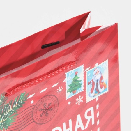 Laminated vertical "Polar Mail", ML 21 x 25 x 8 cm, New Year-5