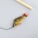 Teaser with a toy "perch", 6.5 cm