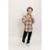 Surchachka upper for ISEE boys, height 158-164 cm, brown color